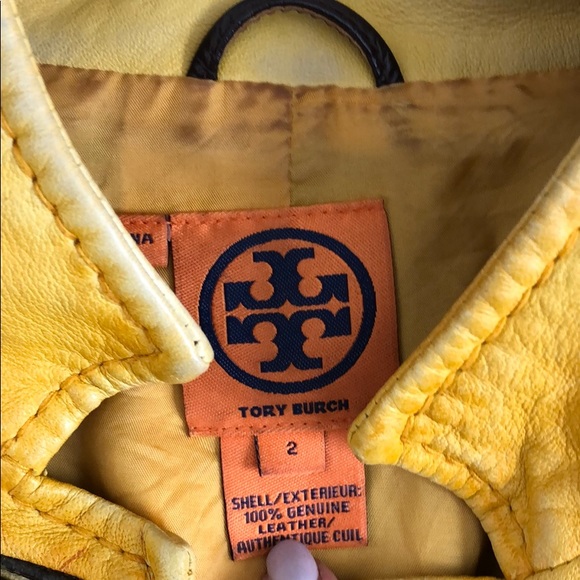Tory Burch Leather Jacket - Picture 3 of 5
